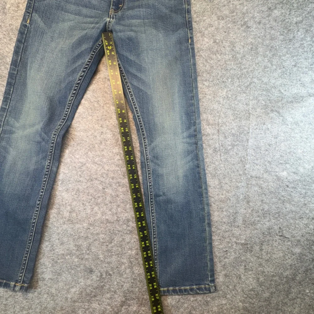 Levis Performance 511 Slim Jeans Boys Size 12 Reg W26 L26 Medium Wash Blue Denim